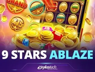9 Stars Ablaze game cover